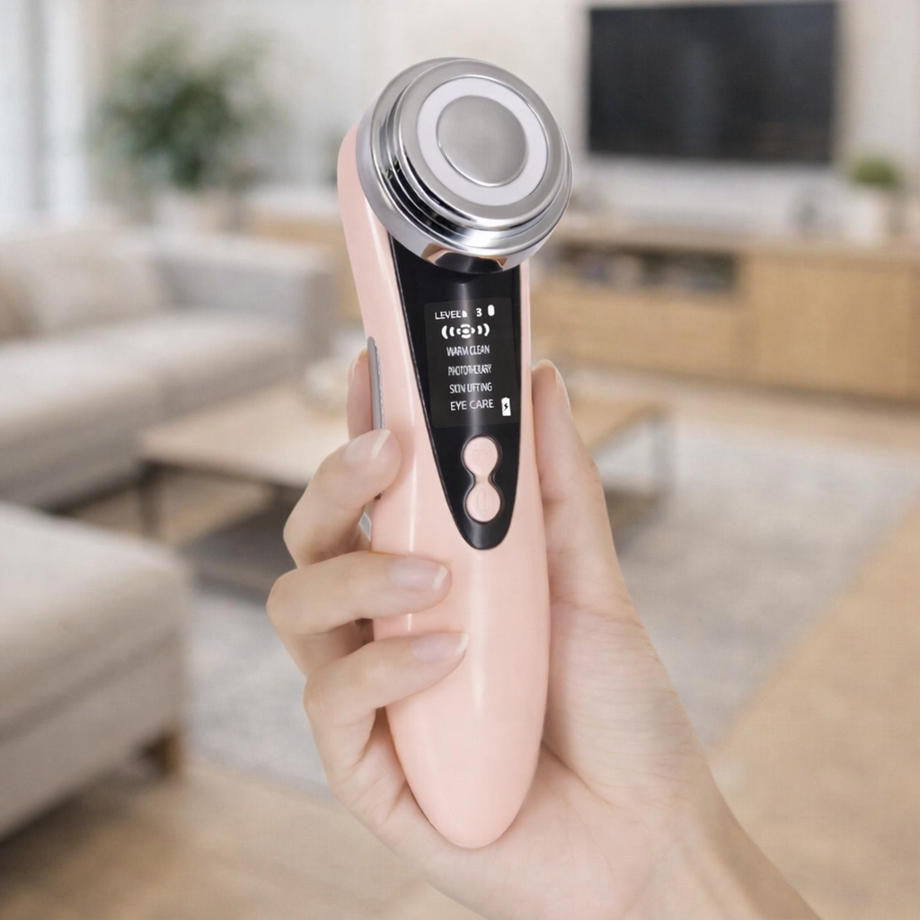 Masajeador facial Ledterapia