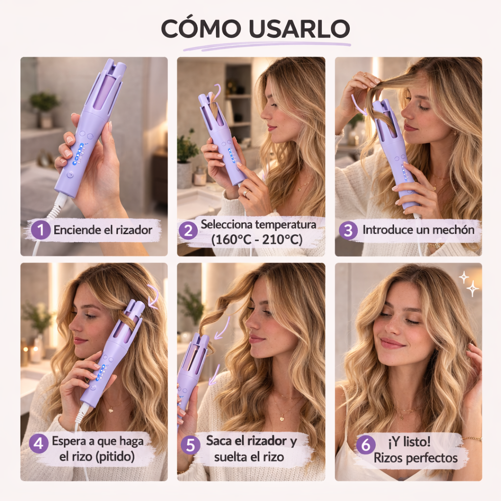 Rizador de pelo 3 en 1