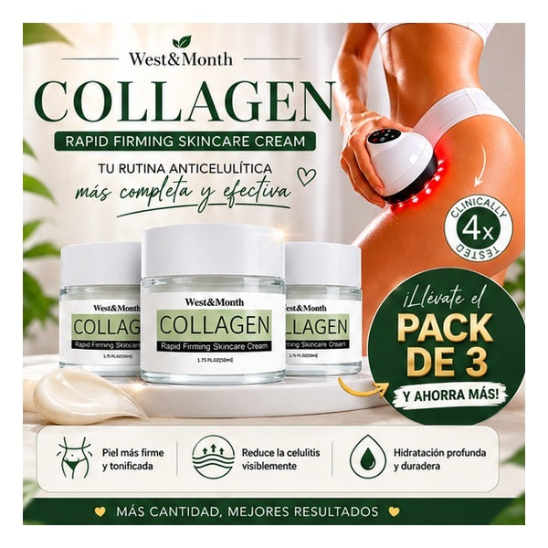 Crema de colágeno anticelulítica